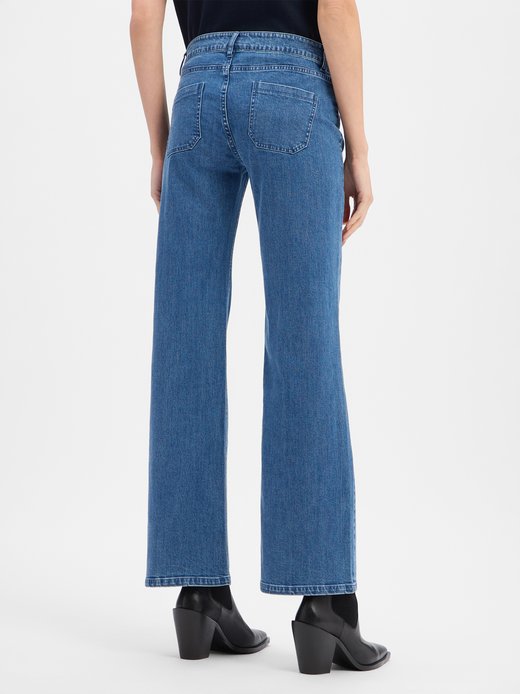 Damsie dżinsy typu bootcut