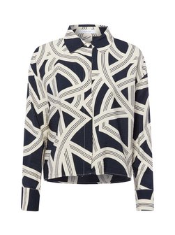 Damska bluzka koszulowa - Famena lane