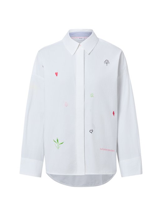 Damska bluzka koszulowa - NUJuna