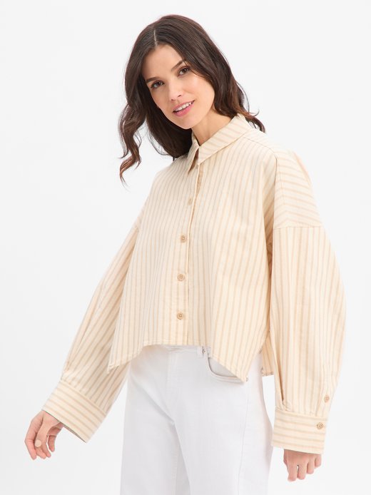 Damska bluzka koszulowa - Oshia