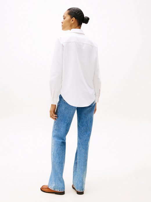 Damska bluzka koszulowa Oxford