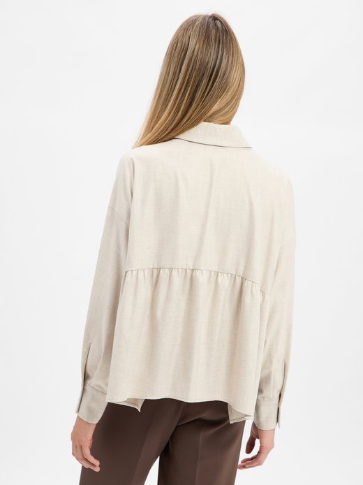 Damska bluzka oversize - Flanna