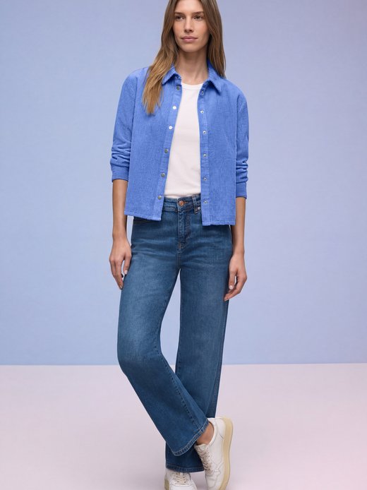 Damska bluzka sztruksowa