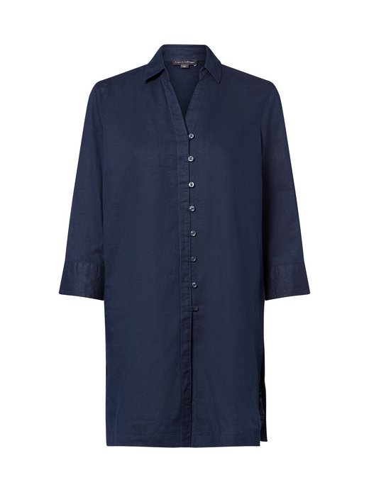 Damska bluzka tunika z lnem - Winnie