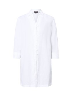 Damska bluzka tunika z lnem - Winnie