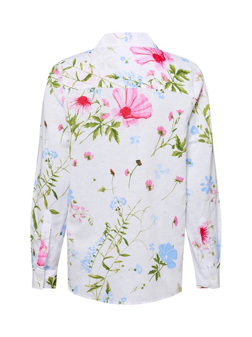 Damska bluzka tunika z lnem