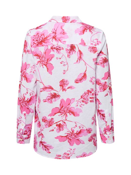 Damska bluzka tunika z lnem