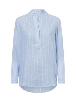 Damska bluzka tunika z zawartością lnu