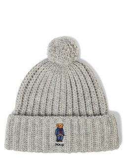 Damska czapka wełniana - Denim Bear