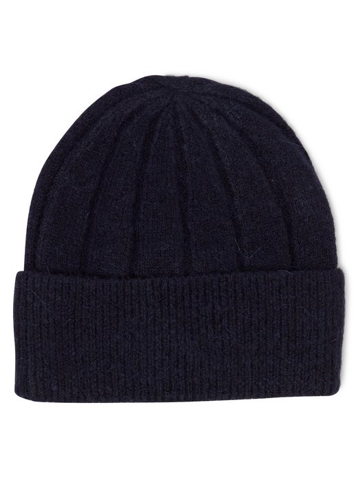 Damska czapka z dzianiny z zawartością alpaki