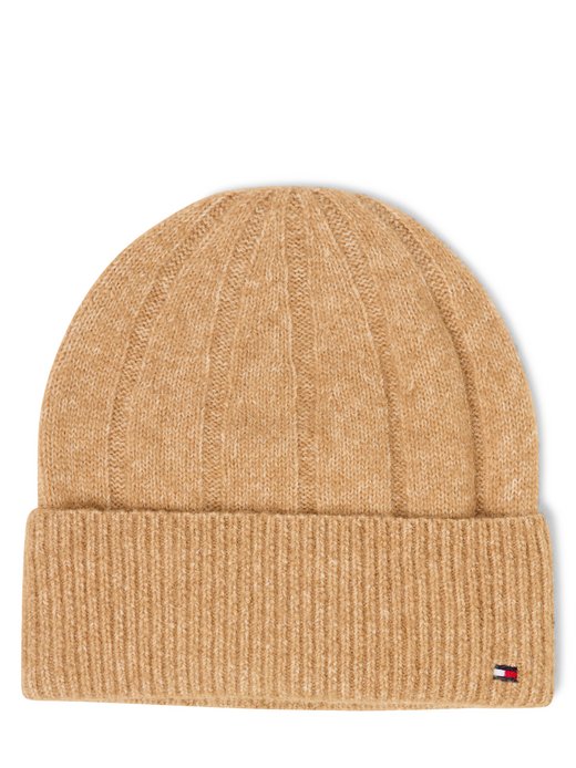 Damska czapka z dzianiny z zawartością alpaki