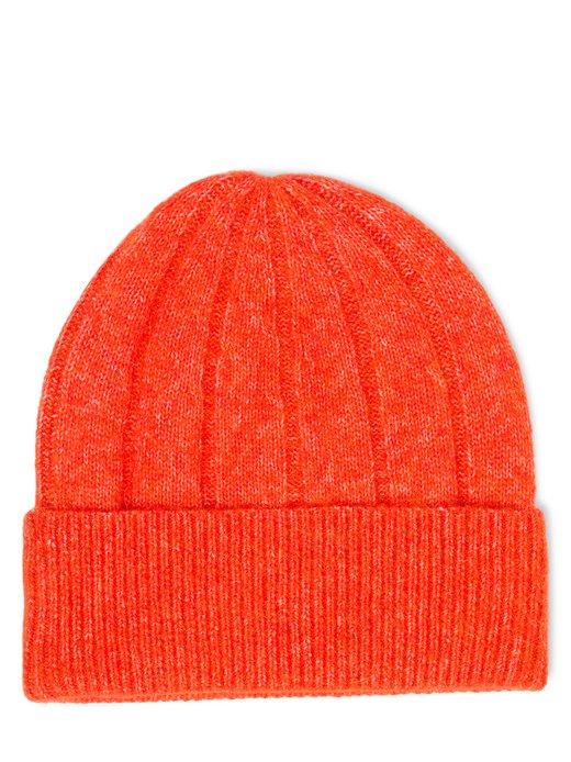 Damska czapka z dzianiny z zawartością alpaki