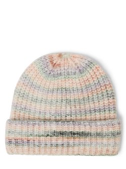 Damska czapka z dzianiny z zawartością wełny - Visal