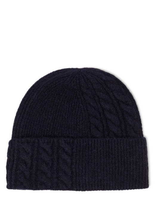 Damska czapka z dzianiny