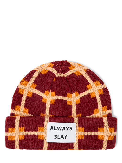 Damska czapka z dzianiny