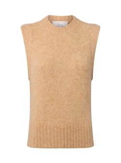 Damska dzianinowa kamizelka z moherem - Pucku