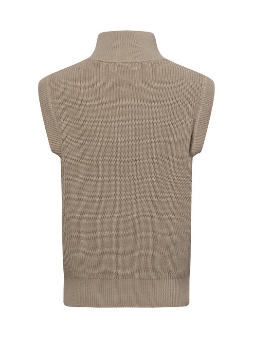 Damska kamizelka dzianinowa