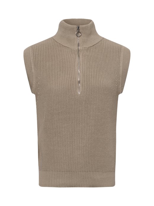 Damska kamizelka dzianinowa