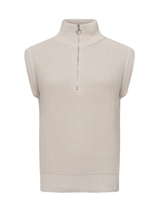 Damska kamizelka dzianinowa