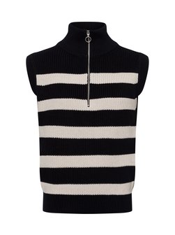 Damska kamizelka dzianinowa