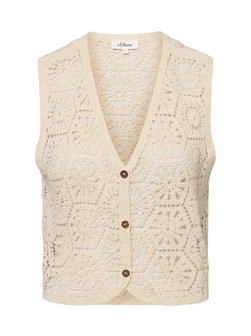 Damska kamizelka szydełkowa