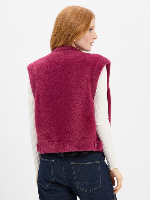 Damska kamizelka z dzianiny - Elona