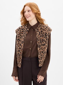 Damska kamizelka z dzianiny - Elona