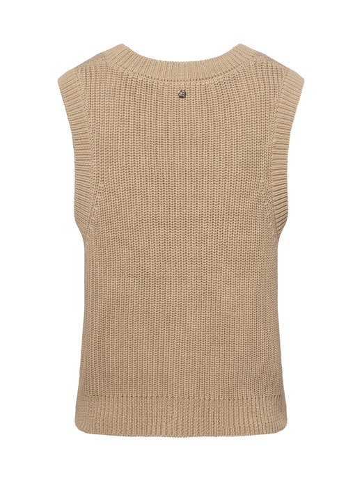 Damska kamizelka z dzianiny - MMKirby