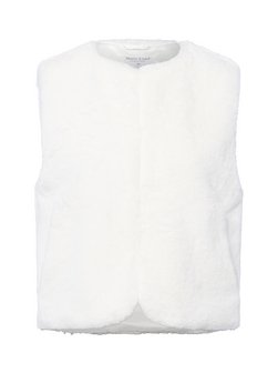 Damska kamizelka ze sztucznego futra - Tilda