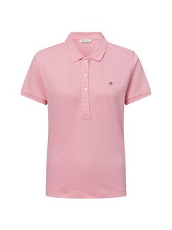 Damska koszulka polo - SLIM SHEILD CAP SLEEVE