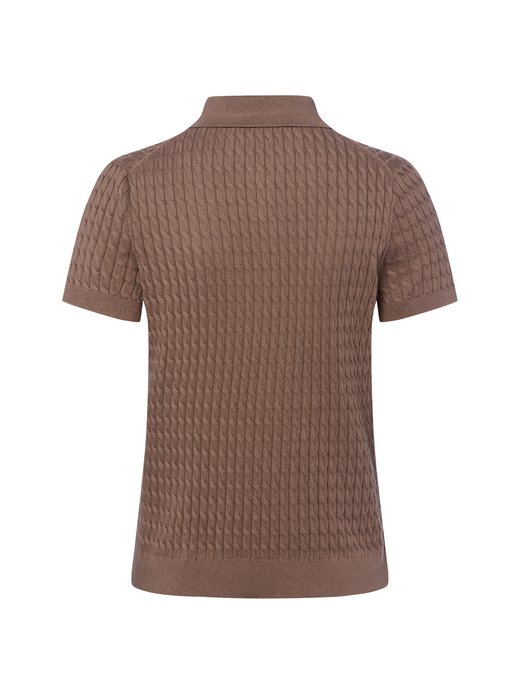 Damska koszulka polo z dzianiny