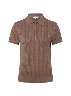 Damska koszulka polo z dzianiny