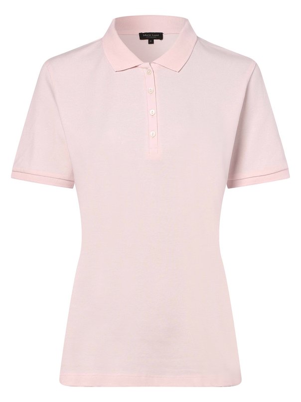 Marie Lund Copenhagen Koszulka z golfem czarny-bia\u0142y Wz\u00f3r w paski Moda Koszulki Koszulki z golfem 