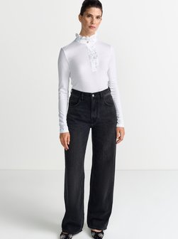 Damska koszulka z długim rękawem - Mat Mix