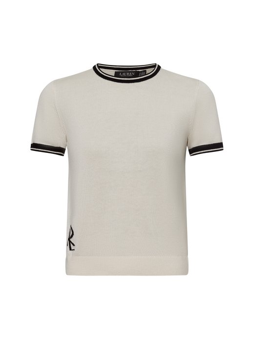 Damska koszulka z dzianiny