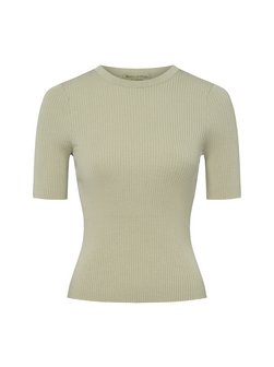 Damska koszulka z dzianiny