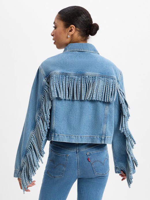 Damska kurtka dżinsowa - Catherina