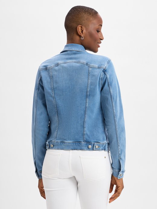 Damska kurtka dżinsowa - SC - Kimberly 3