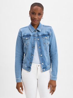 Damska kurtka dżinsowa - SC - Kimberly 3