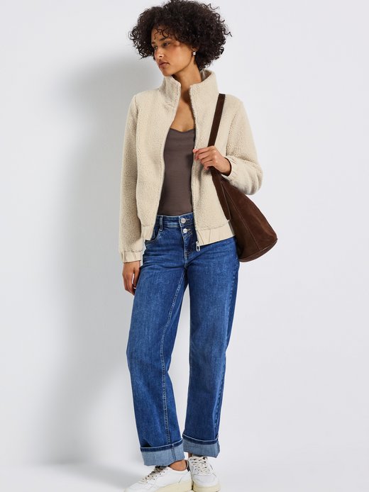 Damska kurtka pluszowa