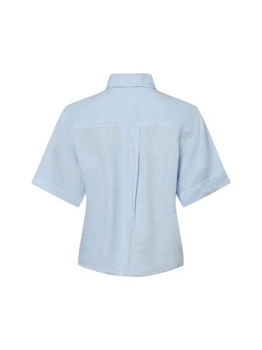 Damska lniana bluzka koszulowa