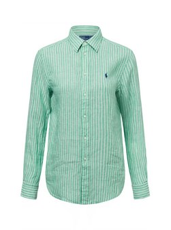 Damska lniana bluzka koszulowa