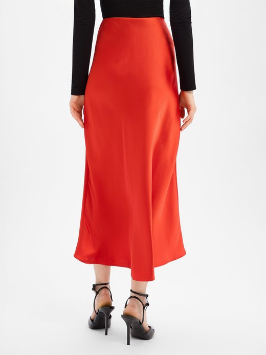 Damska satynowa spódnica - Fabiola