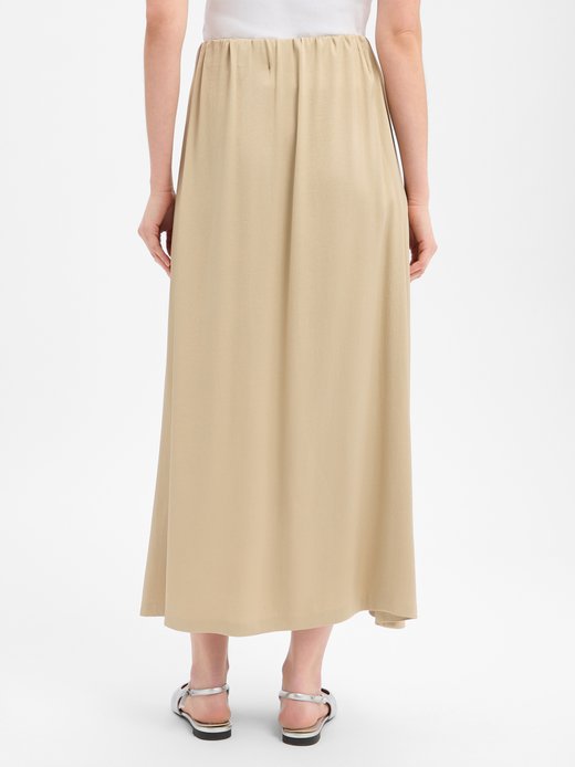 Damska satynowa spódnica - Idonea