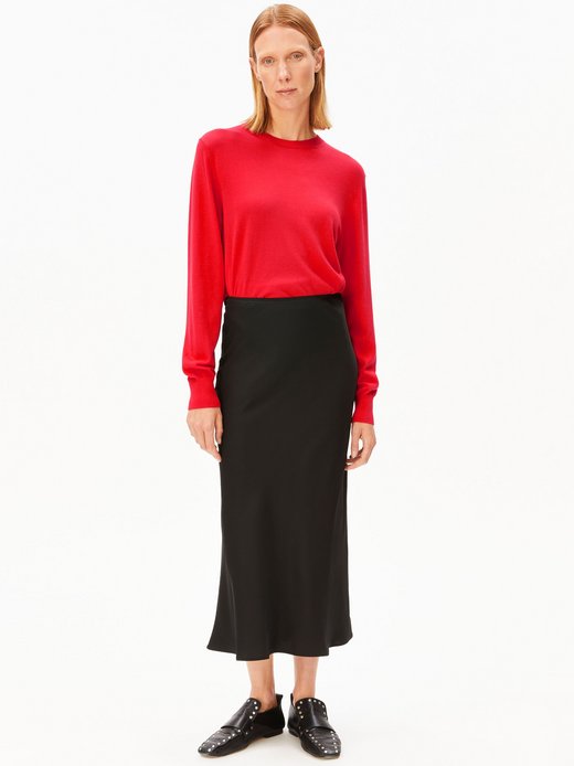 Damska satynowa spódnica - Lenovaa