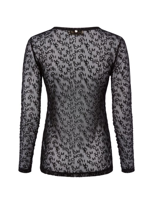 Damska siateczkowa koszulka z długim rękawem - MMLoretta