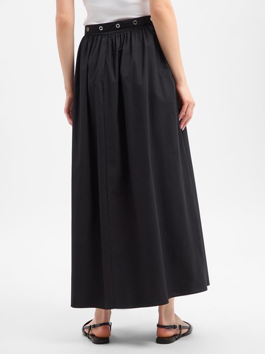 Damska spódnica maxi o linii A - Vidol