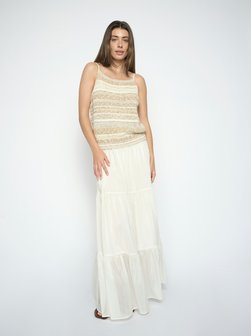 Damska spódnica maxi z jedwabiu - MMSilka