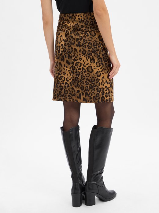 Damska spódnica sztruksowa