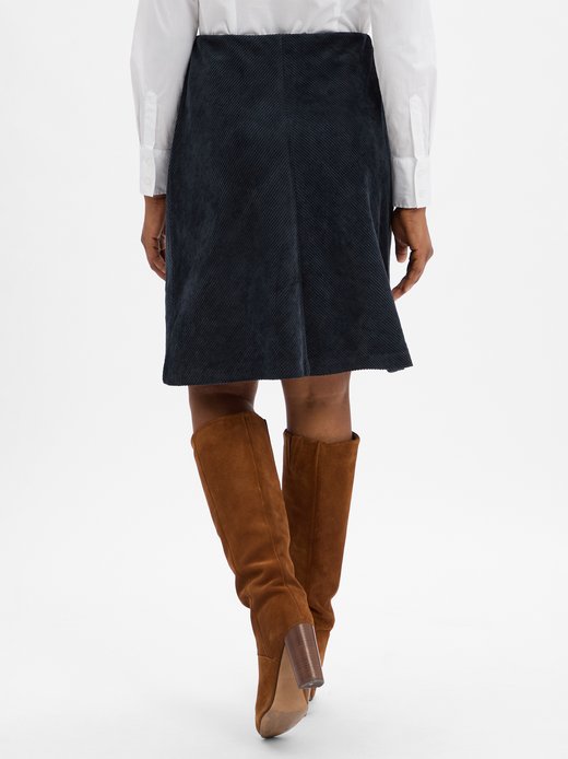 Damska spódnica sztruksowa